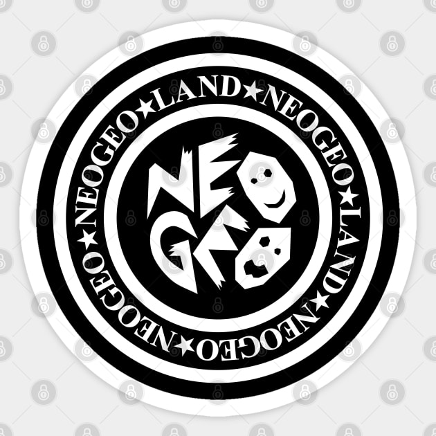 Neo Geo Land Sticker by CCDesign